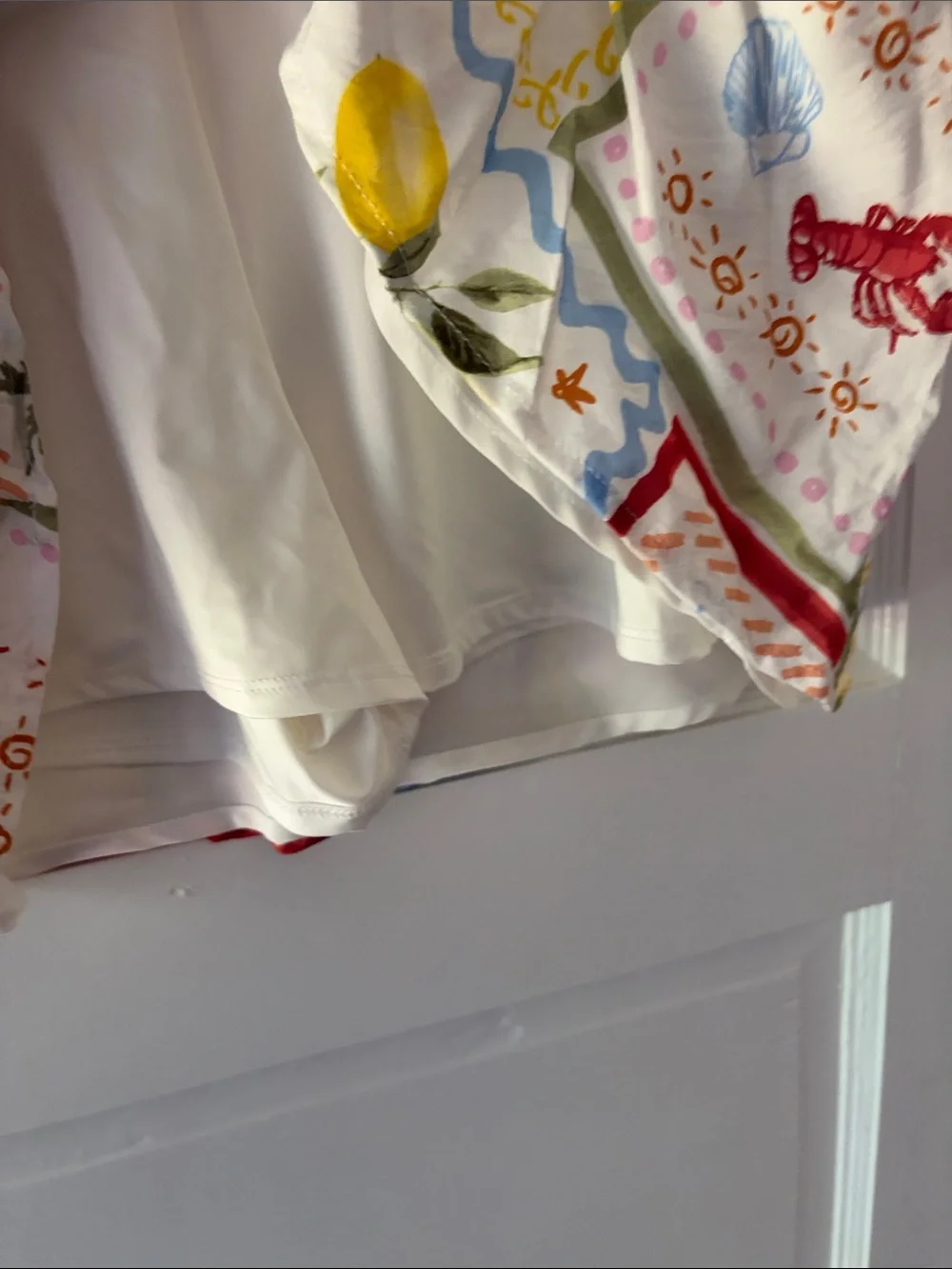 Printed Fruit & Seaside Mini Skort- Multi